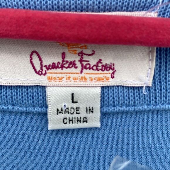 Quacker Factory Jeanne Bice Sparkle  & Shine 2 In 1 Knit Carigan & Cami - Picture 6 of 12